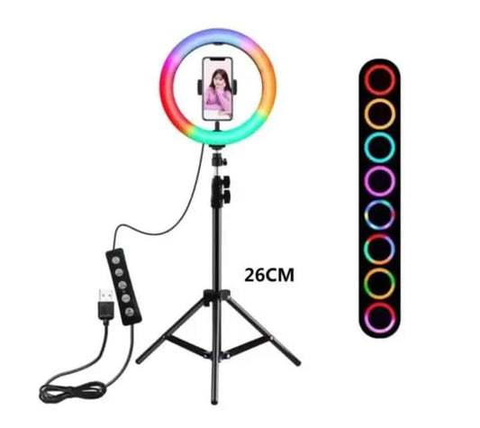 26Cm Rgb Ring Light